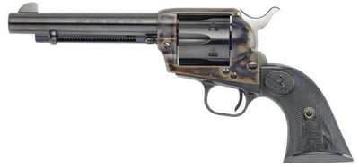 Colt Mfg P1850 Single Action Army Peacemaker Revolver Single 45 Colt (LC) 5.50" 6 Round Black Composite Double Eagle Grip Black - $2799.99 