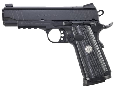 EAA Girsan MC1911S Government 10mm 5" 9rd Optic Ready Black Pistol w/ Polymer Hex Grips - $543.99 (FREE Shipping on Firearms)