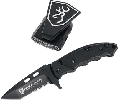 Browning Black Label Cap Light/Knife Combo - $9.88 (Free Shipping over $50)