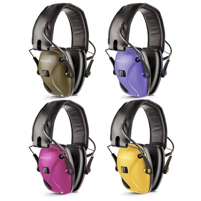 Awesafe GF01 Noise Reduction Sound Amplification Electronic Safety Ear Muffs NRR 22 dB - $29.44 after clip code (Free S/H over $25)