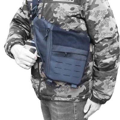ONE WVW PIN Conceal Carry Crossbody Bag for Men Women, CCW Gun Bag Anti Theft Shoulder Sling Pack (Black) - $9.98 + FREE Shipping