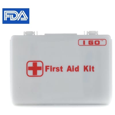 I Go A1FA06 White First Aid Kit, 66-Piece First aid Box, Ideal for the Car, Kitchen, School, Travel.. - $9.99 shipped (Free S/H over $25)