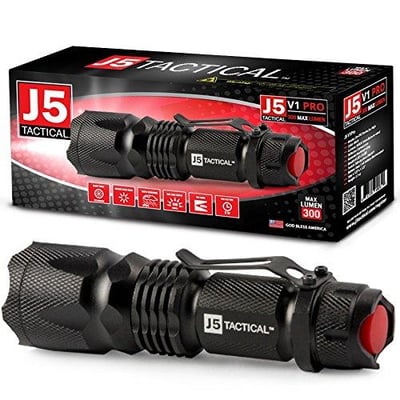 Ultra Bright High Lumen Output LED Mini Tactical Flashlight - $12.95 (Free S/H over $25)
