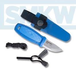 Morakniv Eldris Pocket Fixed Blade with Blue Polymer Handles and Stainless Steel 2.3" Clip Point Plain Edge Blades - $39.99 (Free S/H over $75, excl. ammo)