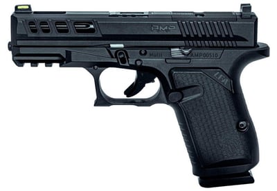 Live Free AMP 9mm Pistol 3.9" 15rds, Black - $449.99