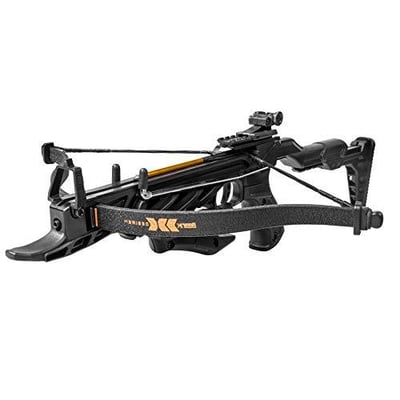 Bear X Desire XL Pistol Hunting Crossbow, Self-Cocking, Adjustable Stock up to 2.5", Compact Design, Includes 3 Premium Bolts, Dependable Accuracy - $50.96 + FREE Shipping