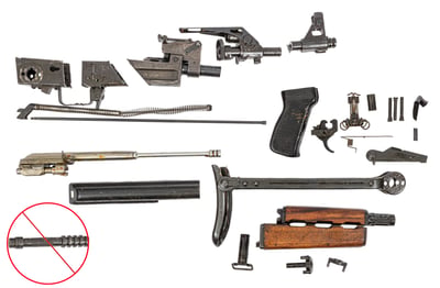 Yugo M70A Milled AK-47 Non-Matching Used Parts Kit w/ Underfolder Stock - No Barrel, Spigot, or Receiver - $169.99