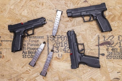 Springfield XDM40 4.5 40 S&W Police Trade-In Pistol with Night Sights (Fair) - $299.99 (Free S/H on Firearms)