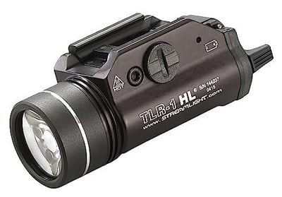 Streamlight TLR-1 HL 1000-Lumen Weapon Mounted Light Earless with Rail Locating Keys, Black - $129.99 + FREE Shipping