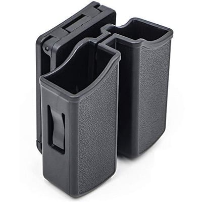 RioRand Magazine Pouch Double Magazine Holster Universal 9mm .40 Caliber Stack with 1.5-2 Inches Belt Clip Compatible with Most Pistol Clips - $12.63 + FREE Shipping