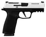 Sig Sauer P365 XMacro Freedom, 9mm, White Cerakote Engraved Slide, XRAY3 Sights, includes (2) 17-Round Magazines - $499.99 