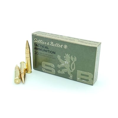 Sellier & Bellot 300 Blackout 124 Grain FMJ 500 rounds - $339.99 