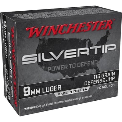 Winchester Silvertip 9mm 115 Grain Hollow Point 200 rounds - $115 (Free S/H)