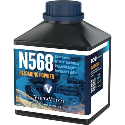 VIHTAVUORI - N568 1lb Smokeless Rifle Powder - $54.99 (No HazMat Fee)