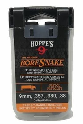 Hoppe's 9 Boresnake 24002D Den for .357/.380/.38 & 9mm Caliber Pistol Bore Cleaner - $7.99 (Free S/H)