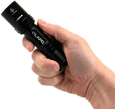 LA Police Gear F3 750 Lumen Flashlight with Zoomable Beam - $17.99 after code: DELP10 ($4.99 S/H over $125)