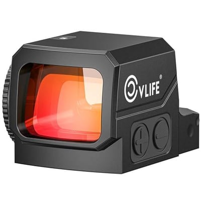 36% off CVLIFE WildHawk Enclosed Auto-Brightness Red/Green Dot Sight for RMS RMSc, Circle & 2MOA Dot Motion Awake Reflex Sight Optic Scope for Compact Pistol, 3500G Shockproof, Adapter for MOS/RMR/Picatinny w/code D2ZOKRMS - $89.59 + FREE Shipping
