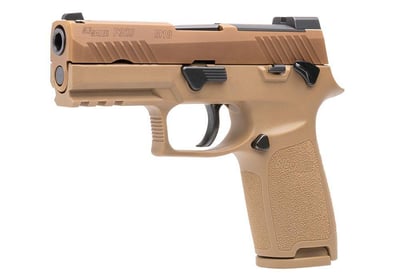 Sig Sauer P320 M18 3.9" 9mm 10Rd Compact Semi-Auto Pistol - Coyote Tan - $659.99 (FREE Shipping over $50)