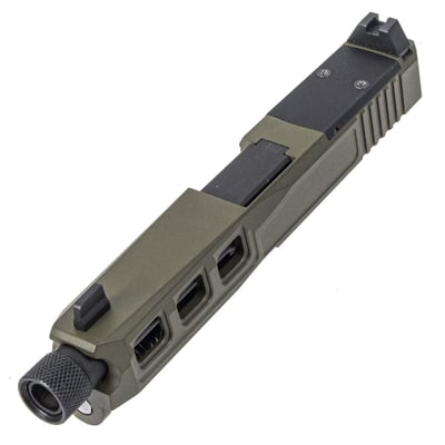 PSA Dagger Complete SW3 RMR Slide Assembly With Threaded Barrel, Sniper Green - $179.99