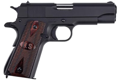 Auto Ordnance 1911-A1 Commander 45 ACP Pistol with Matte Black Finish and Checkered Wood Grips - $699.99 (Free S/H on Firearms)