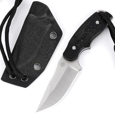 REAT Fixed Blade Knife with Kydex Sheath, 5" 14C28N Steel Blade with Full Tang Desgin,Ergonomic G10 Handle, Mini Neck Knife - $14.99 + FREE Shipping