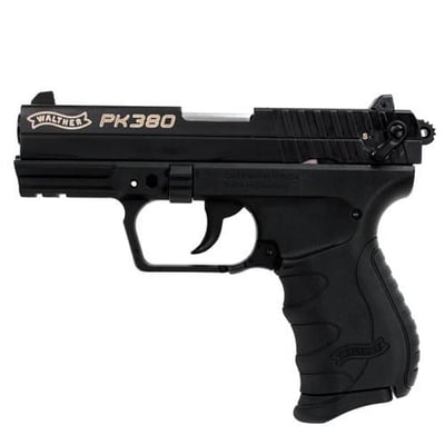 Walther PK380 Black .380 ACP 3.66-inch 8Rd - $379.99 w/code "WELCOME20"