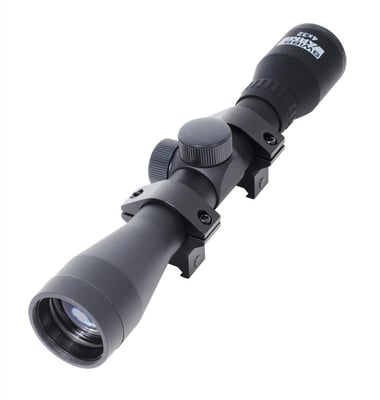 Soft Air Swiss Arms 4x32 rifle scope with weaver/picatinny rings - $20.92 + Free S/H over $35 (LD) (Free S/H over $25)
