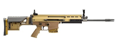 FN SCAR 17s DMR 16.25" 10rd 6.5 Creedmoor Rifle, FDE - $2999.99 