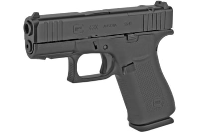 Glock 43X MOS 3.41" 9mm 10rd Subcompact Semi-Auto Pistol - Black - $439 (FREE Shipping over $50)