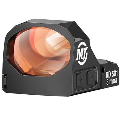 47% off MidTen S01 Shake Motion Awake Red Dot Sight for RMR, Adapter for GL MOS & Picatinny Included, 3 MOA Red-Dot Scope Optic Pistol Reflex Sight, Large Aspheric Lens Parallax-Free 1500G Shockproof w/code DAC9I23W - $79.3 (Free S/H over $25)