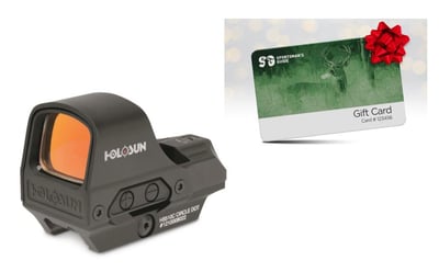 Discounted Holosun Optics + Up To $55 eGift Card + FREE Shipping over $99