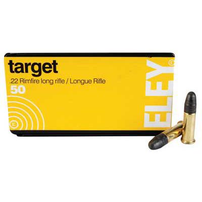 Eley Rimfire Ammo Target 22LR Round Nose 40 Grain 50 Rounds - $12.89 (Free S/H over $49 + Get 2% back from your order in OP Bucks)
