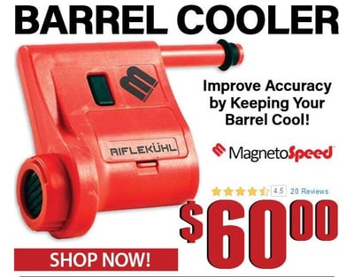 MagnetoSpeed RifleKuhl Barrel Cooler - $60