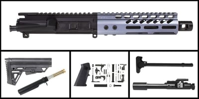 Davidson Defense 'Salaria' 7.5" AR-15 5.56 NATO Nitride Pistol Full Build Kit - $369.99 (FREE S/H over $120)