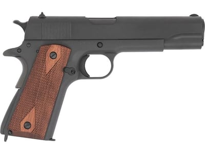 Tisas 1911A1 US Army 45 ACP Pistol 5" Barrel 7+1 Round Manganese Phosphate Slide Walnut Grip Manganese Phosphate Frame - $409.99 (Free Shipping on $100+ Orders)