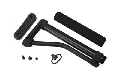 DoubleStar ARFX Skeleton Fixed Stock Assembly Black - $99.95