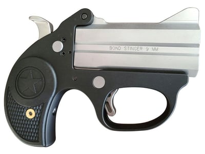 Bond Arms Stinger 2.5" 9mm Derringer, Two Tone - $229.99 