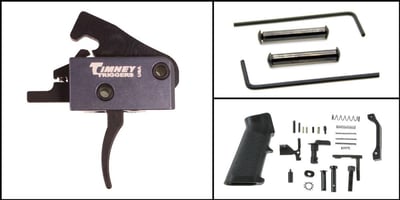 Trigger Upgrade Kit: Timney Impact AR Trigger + KAK AR-15 "Lite" Lower Parts Kit + Kaw Valley Precision AR-15 Anti-Walk Pin Kit - Set of (2) .154 - $159.99 (FREE S/H over $120)