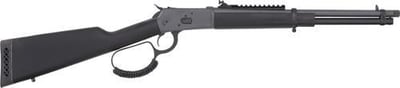 Rossi R92 Carbine, .44 Rem Mag, 8+1 16.50" Threaded, Sniper Gray Barrel/Rec, Black Synthetic, Big Loop Lever, Adj. Peep Sight, Scope Mount - $619.99