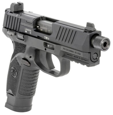 FN 502 Tactical .22 LR 4.6" Optic Ready 15+1 Semi-Auto Threaded Pistol - Black - 66-101010 - $389  ($8.99 Flat Rate Shipping)