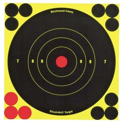 Birchwood Casey Shoot-N-C 6-Inch Round Target (60 Sheet Pack) - $10.49 (Free S/H over $25)