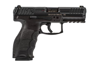 H&K VP9 9mm Pistol 4.09" Barrel Optics Ready with Two 17rd Mags Black - $379.99 