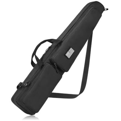 40% off CVLIFE 42" Soft Double Rifle Case, Shotgun Case for Hunting Shooting Water-Resistant Soft Padded Fabric, Front Accessory Pockets, Dual Rifle Slots for Outdoor Transport And Storage w/code 4W5J8OCJ + FREE Shipping