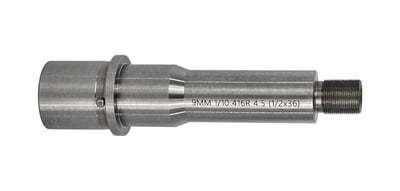 Always Armed SS 4.5" 9mm Straight Profile Barrel - 1/2x36 Muzzle Thread - $41.82