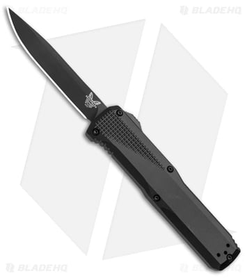 Benchmade 4600DLC Phaeton D/A OTF Automatic Knife Black (3.45" Black DLC) - $340.00 (Free S/H over $99)