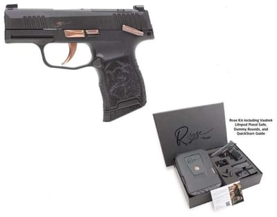 P365 Rose Kit .380ACP XRAY3 Day Night Sight Optics Ready Pistol W/ Safe - $749.99 shipped + 2 FREE Mags