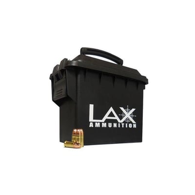LAX Ammunition 9mm Luger 115 gr Round Nose Reman 1500 rounds w/ FREE Ammo Can + ($3.99 Shipping ENDS TODAY) - $318.30 
