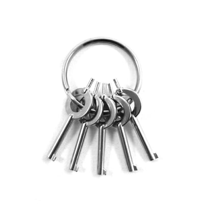 Standard Issue Universal Law Enforcement Handcuff Key 50-Pack - $59.99 (Free S/H over $25)