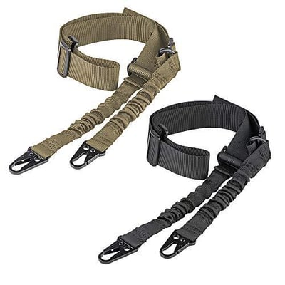 CVLIFE Two Points Sling with Length Adjuster Metal Hook 2 Pack - $7.49 w/code "U2A4AJT3" + FREE Shipping