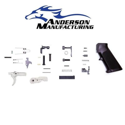 Anderson Lower Parts Kit w/ Black Hammer & Trigger - $34.95 